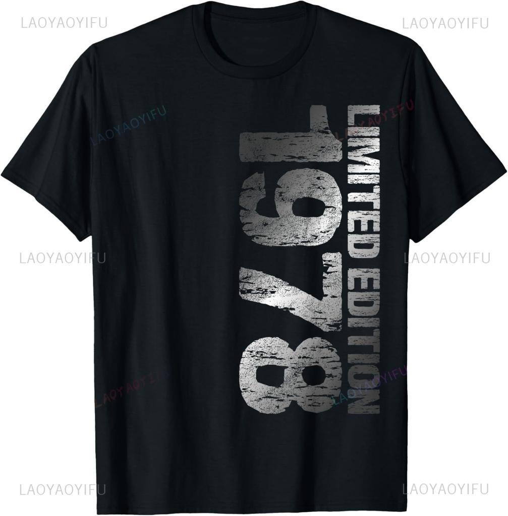 Funny Birthday Gift 46th Birthday 46 Years Old Vintage 1978 T-Shirt Unisex Style Shirts for Clothing