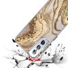 Fashion Gold Pink Geometric Marble Phone Case For Samsung Galaxy S24 S25 Edge S26 Ultra S23 S22 S21 Plus S20 FE + Personalized P