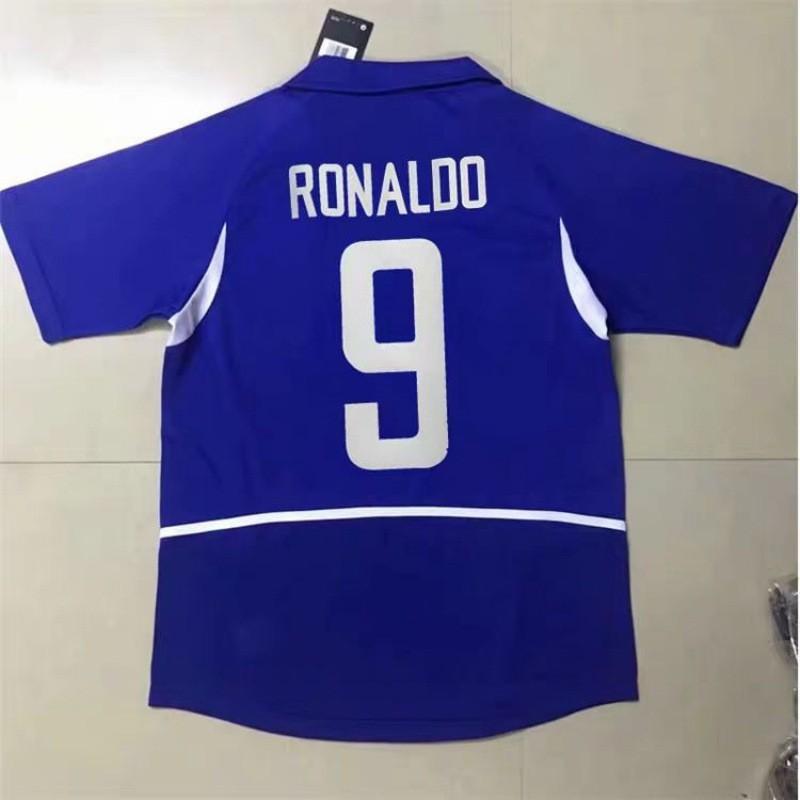 Retro Football Jerseys C Ronaldo Zinedine Zidane Paolo Maldini Edgar Davids Miroslav Klose National Team Short Sleeve Sports