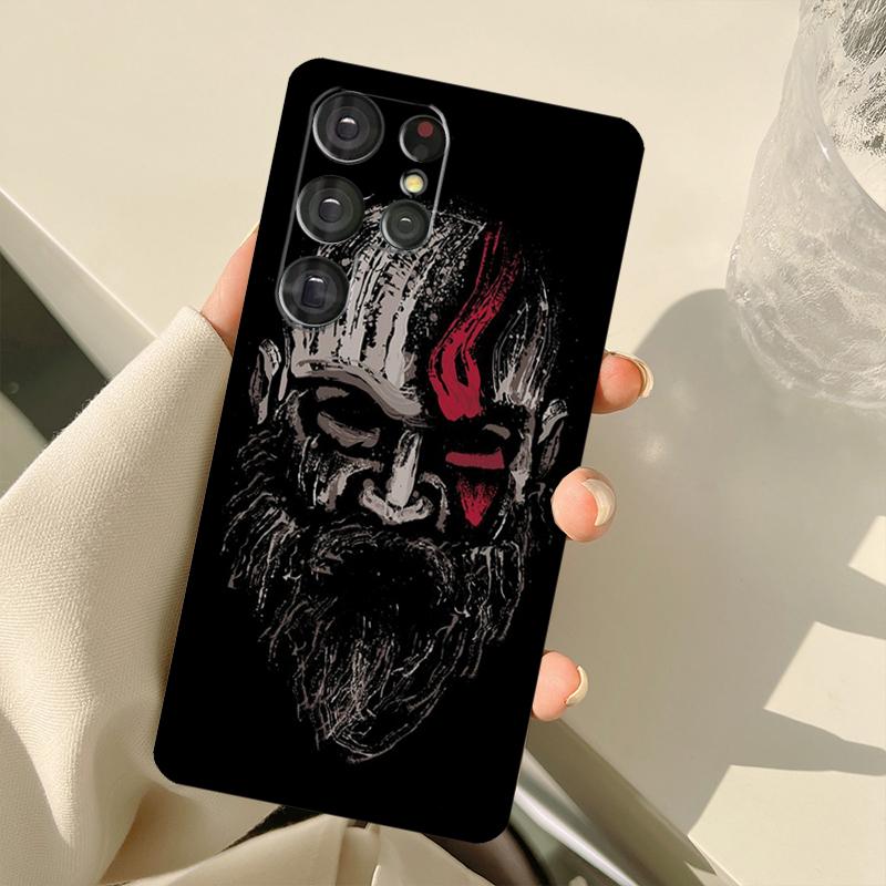 Чехол God of War для Samsung Galaxy S25 S24 S23 S22 S21 S20 Ultra S9 S10 Plus S21 FE S25 FE Задняя крышка