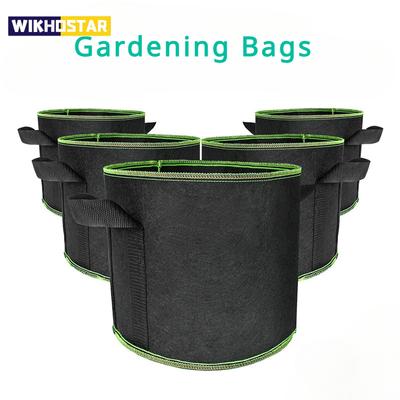 Мешки для выращивания овощей/цветов/растений 2/3/5/7/10 галлонов Утолщенные нетканые мешки для выращивания Аэрационные тканевые горшки с ручками Цветочный горшок