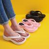 Fashion Summer Women Slippers EVA Soft Sides Shoes Garden Shoes Wedges Sweet Sandals Antiskid Female Platform Flip Flops For Women