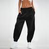 Womens Fashion Loose Solid Sweatpants Drawstring Casual Trousers With Pockets
