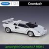 Welly 1/24 Lamborghini Countach Сплав Модель Спортивного Автомобиля Литой Металлический Автомобиль Модель Транспортных Средств Высокая Симуляция Детская Игрушка Подарок