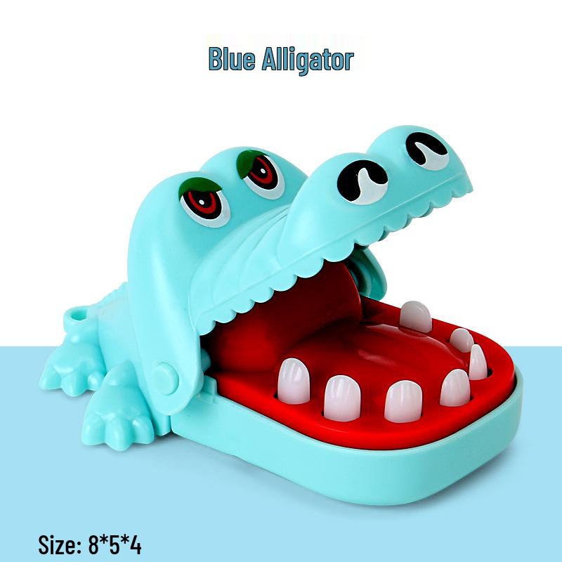 Детская игрушка-брелок «Крокодил кусает палец» - Мультяшный кулон для мини-игры