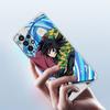 Прозрачный чехол для Samsung Galaxy A52 A12 A51 A32 A21s A71 A32 A22 50 A70 A31 A72 5G чехол для телефона аниме Demon Slayer