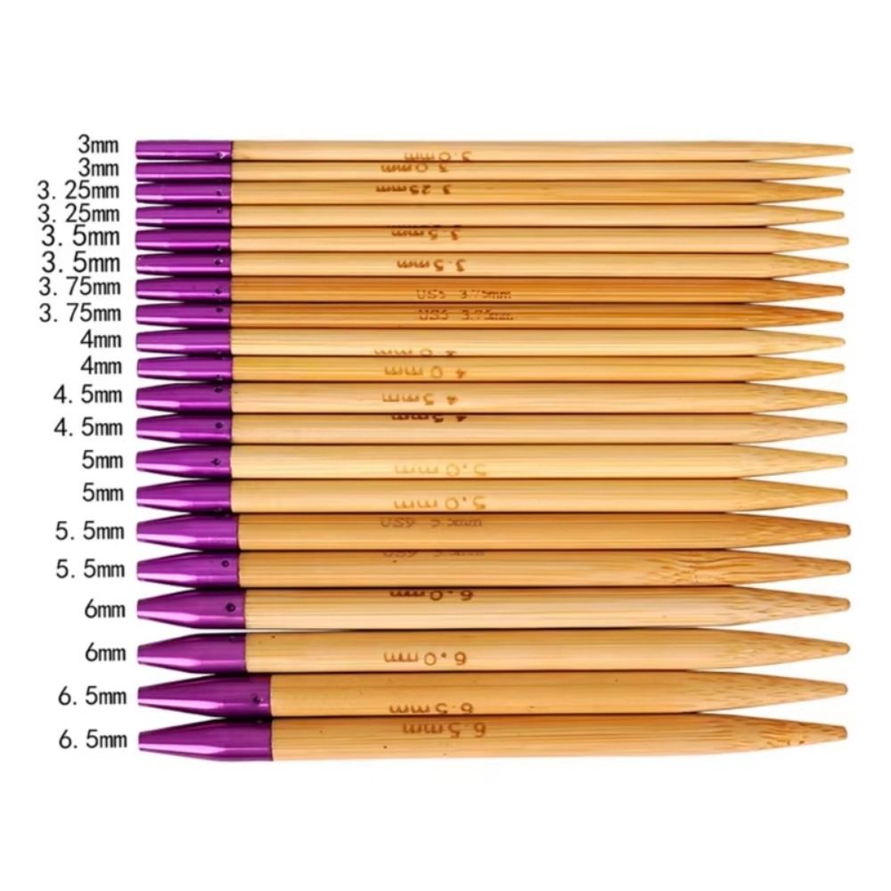 Набор спиц для вязания ручной работы Съемный чехол для вязания крючком для носков Шарфов Перчаток Свитеров