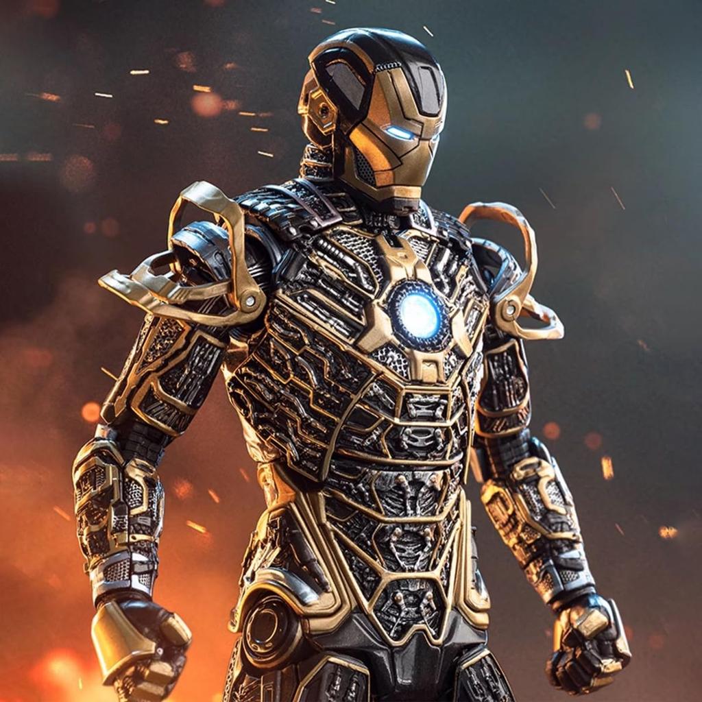 HiPlay Средние подвижные игрушки ZDTOYS Iron Man MK41 Blackbone подвижная фигурка окрашенная готовая продукция 1/10
