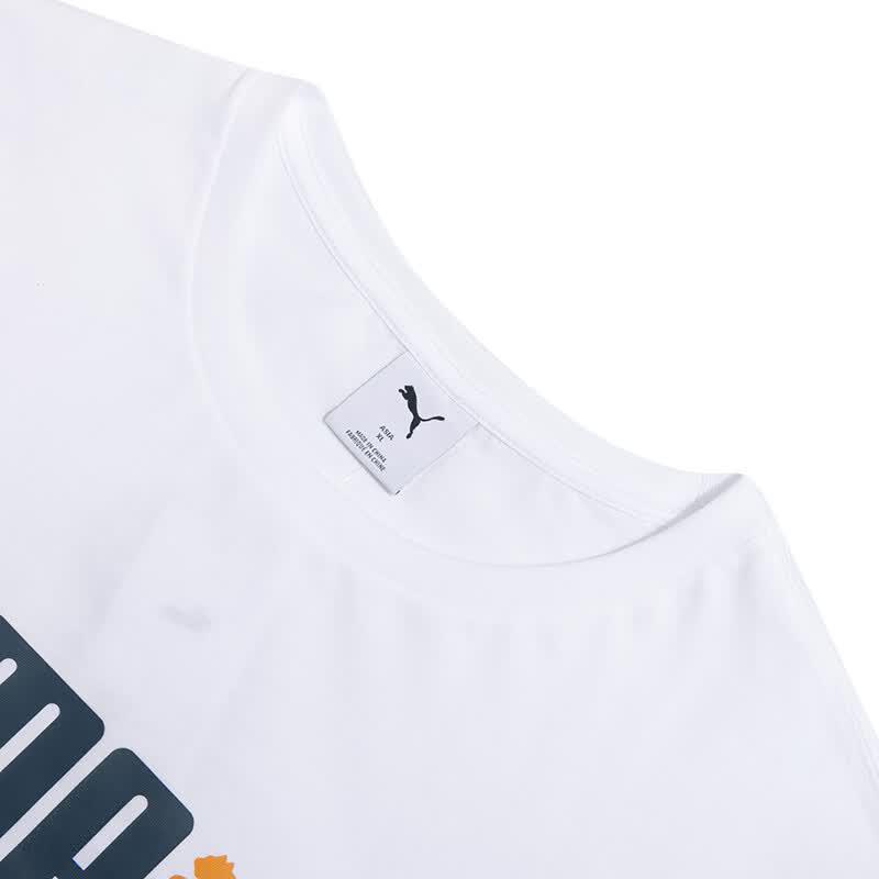 Puma Мужская дышащая тренировочная футболка с коротким рукавом