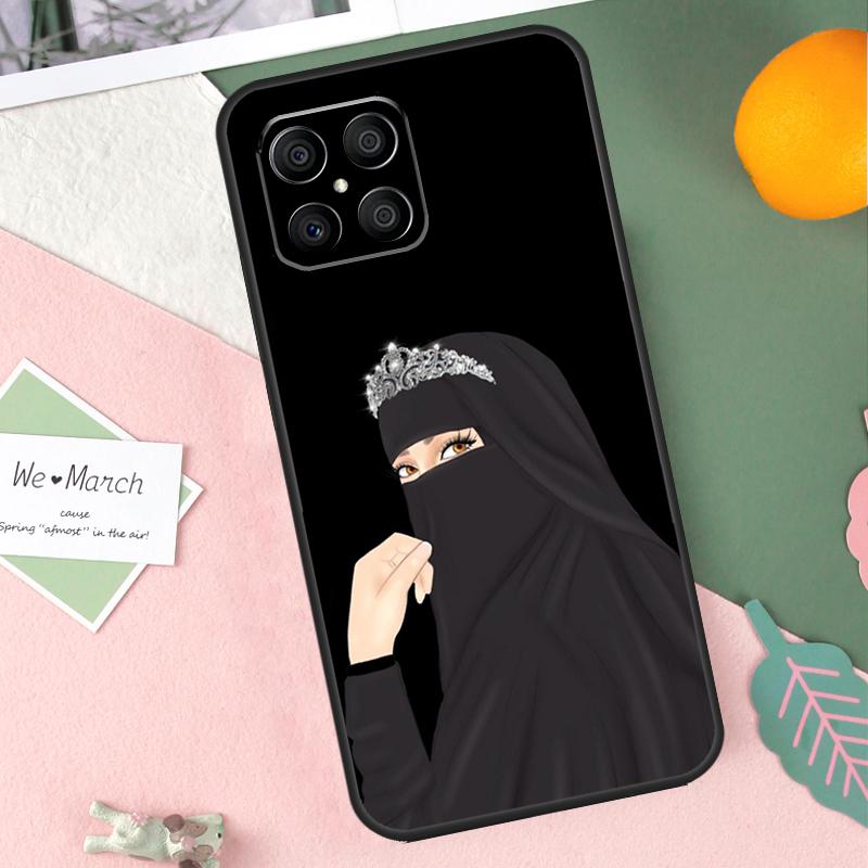 Королева никаба Исламская мусульманка Чехол Для Honor X8b X9b X9c X9a X8a X8 X9 50 70 90 Lite Honor 200 Lite Magic 7 5 6 Pro Чехол