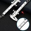 Small, Mini-sized Vernier Caliper, Portable, Keychain, Ruler, Measuring Tool, High-precision, for Measuring Internal and External Diameters, Cute and