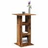 VidaXL Bar Table with Storage Old Wood Engineered Wood, Pub Table, High Table, Bar Stool Table, Table 854335