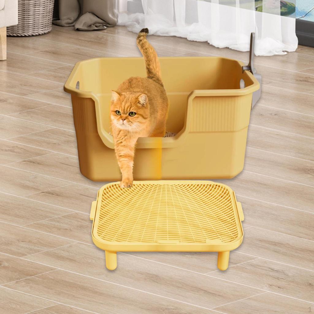 Cat Litter Ramp Step Decorative Multifunctional Trapping Mat Trapper for Terrace Bathroom
