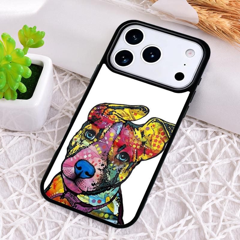 Pit Bull Lovely Dog Pitbull Shockproof Phone Case for iPhone 17 Air 16e 15 11 12 14 13 Pro Max Cover Coque