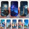 Аниме Чехол для телефона 'Маяк' для Samsung S25, S24, S23, S22, S20, S21, S10, Ultra, Plus, Lite, FE, Мягкий Силиконовый Черный Чехол