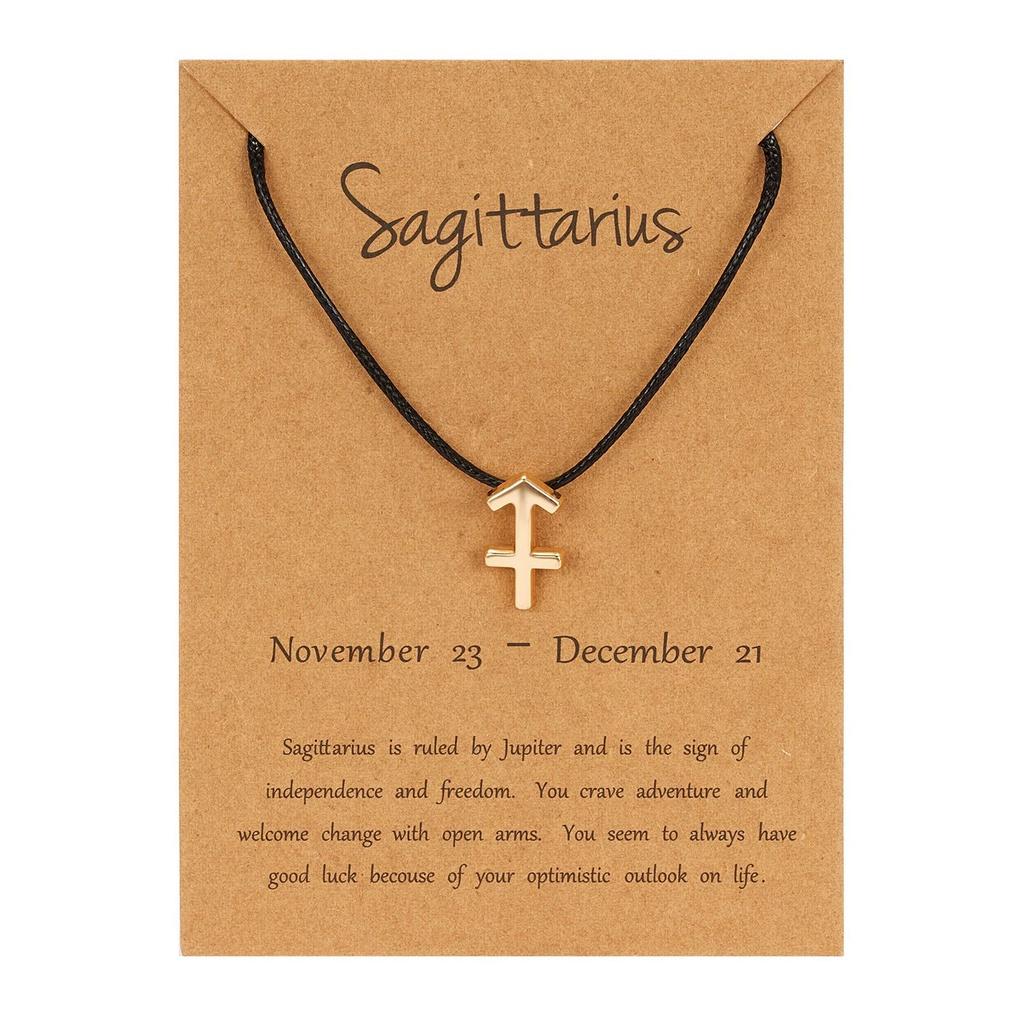 Элегантный браслет из черного и красного плетеного шнура с символами 12 знаков зодиака для Льва и Девы