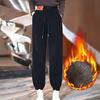 Thick Women's Plush Pants Winter New Loose Versatile Extra Thick Warm Pants Extra Thick Lamb Fleece Women's Harlan Pants