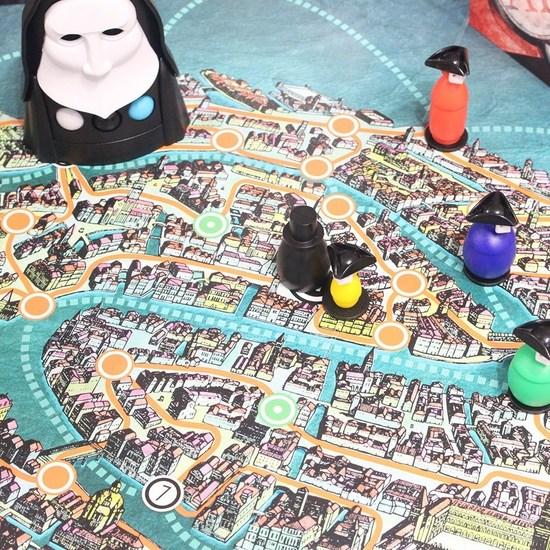 Incognito Venice Carnival Intelligence Clue Detective Game, Popular Korean Game