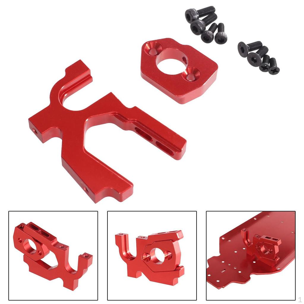 Motor Mount Assembly for RC Cars Compatible with 1/12 124019 And 1/14 144001