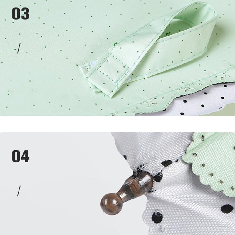 Женский зонт кружевной модный складной зонт солнцезащитный зонт ветро- и дождеустойчивый дорожный складной портативный студенческий подарок
