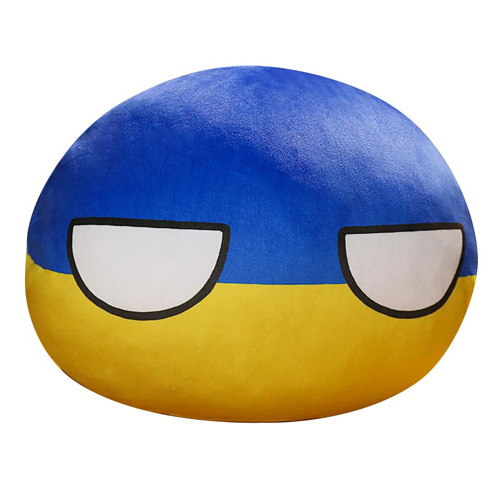 Мяч плюшевая игрушка США Франция Канада Англия Германия Короткая плюшевая игрушка