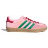 adidas Кроссовки женские Gazelle Indoor Glow Pink Court Green Gum JI2713