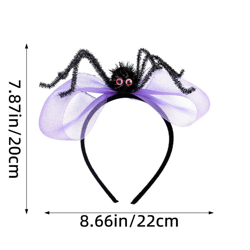 Halloween Hairband Festival Hair Band Spider Ghost Cosplay Hair Hoop DIY Masquerade Party Hair Accessories Cute Halloween Gift