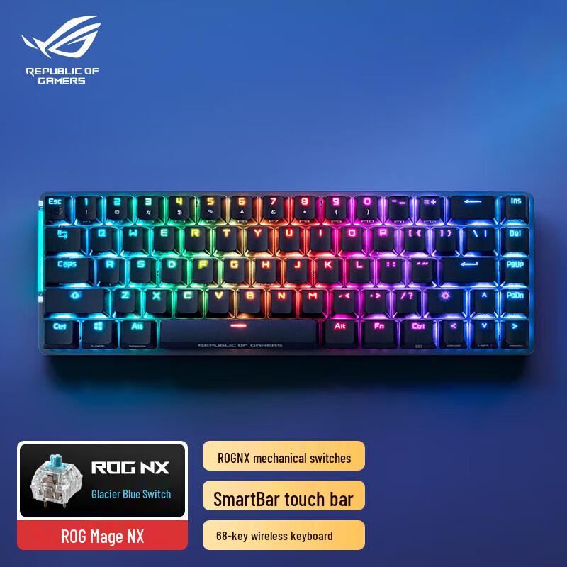 ROG Mage NX 68-Key Wireless Gaming Mechanical Keyboard