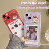 Zhitai Card Holder Cartoon Girl Case for iPhone 14/15 and Apple 16