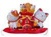 YRO Jubao Bon 2 Cats Feng Shui Good Luck Prosperity Opening Celebration Gift Opening Good Luck Prosperity Lucky Cat Lucky Cat Lucky Money Luck