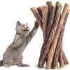 20Pcs Catnip Sticks Organic Cat Chew Toys Natural Plant Chew Sticks Cat Teeth Cleaning Chew Toys Pet Cat Molar Toys Pet Supplies