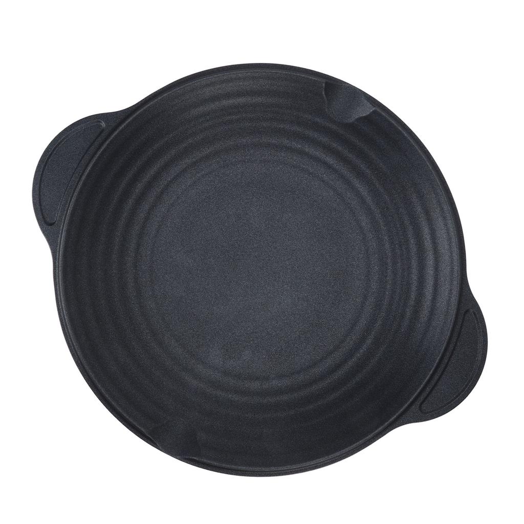 Корейская сковорода для гриля для барбекю, круглая, из алюминиевого сплава, с высокой теплопроводностью, антипригарная пластина для гриля для барбекю