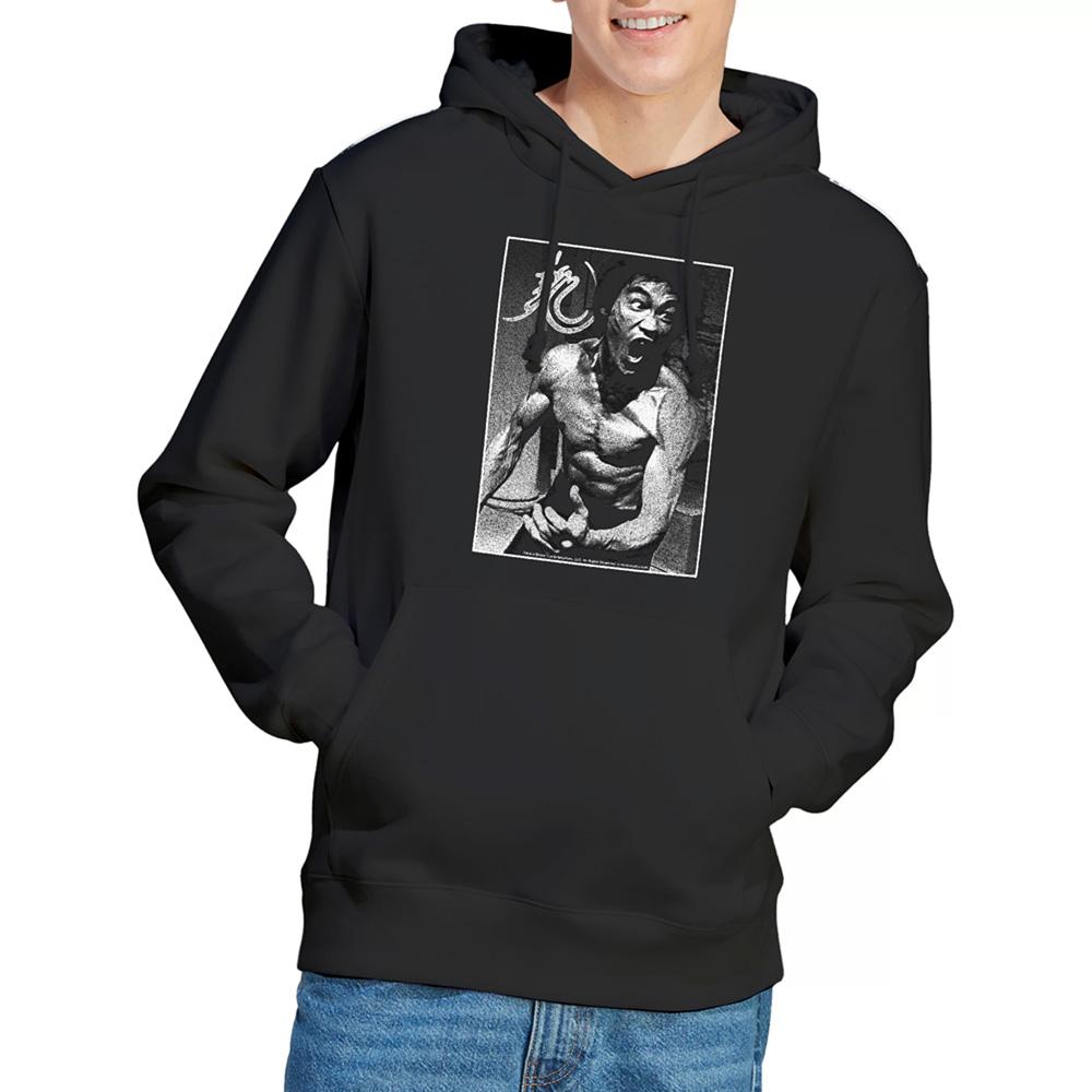Bruce Lee Unisex Adult Focused Rage Hoodie