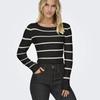 Women's Striped Knit Sweater