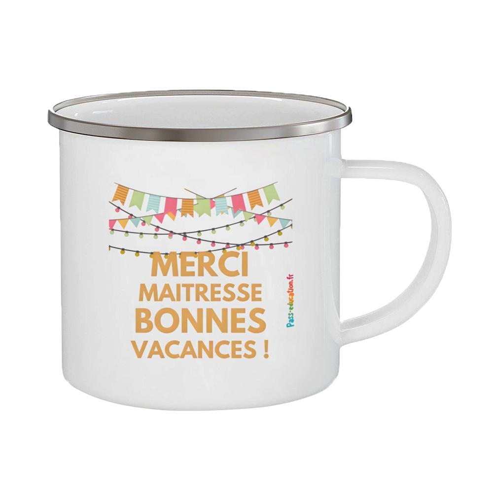 Спасибо Госпожа Учительница Подарки Кружка для кофе Подарок учителю на конец года Чашки Учитель Эмалированная кружка Подарок на конец учебного года Чашки