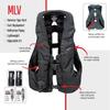 Airbag Vest Black L Hit-Air (Mugen Denko) MLV-C
