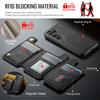 MAGKING K3 Series For Samsung Galaxy S25 Case Compatible with MagSafe Wallet PC+TPU+PU Phone Cover