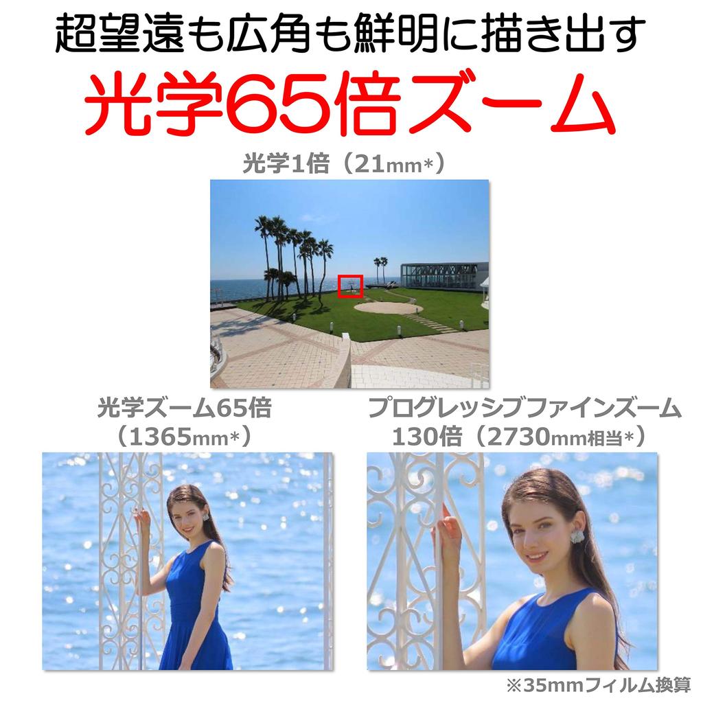 Компактная цифровая камера Canon PowerShot SX70 HS 65x с оптическим зумом PSSX70HS/встроенным электронным видоискателем/Wi-FI