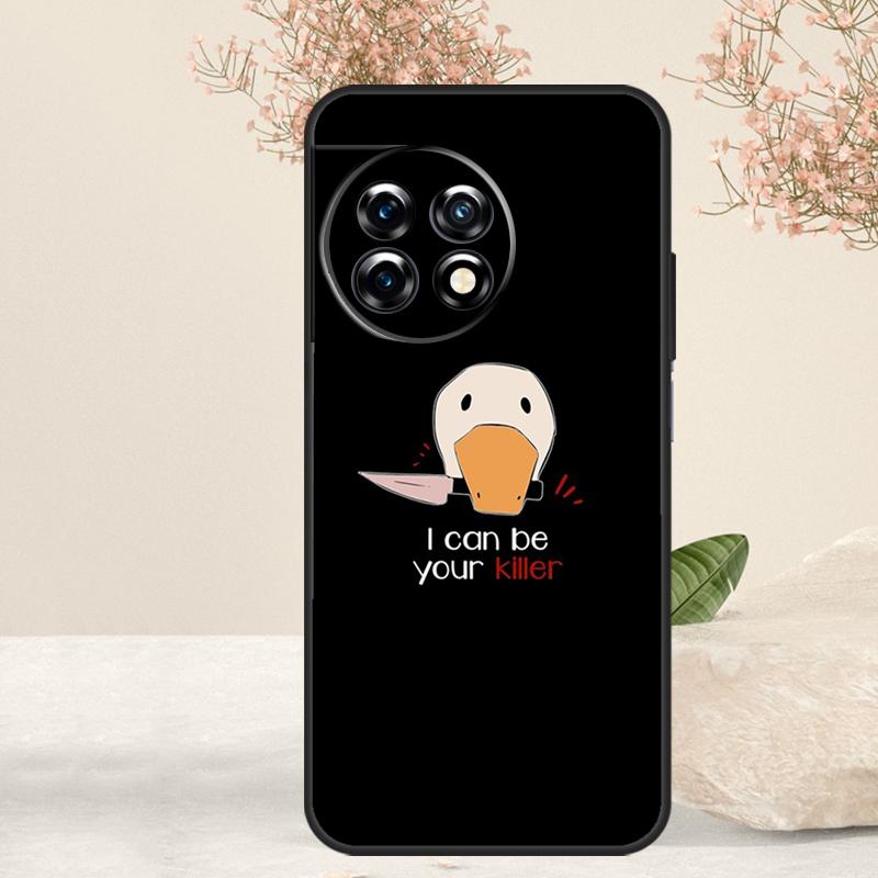 Мультяшный Забавный Гусь Чехол Для OnePlus 15R 13R 13T 15 13 12 12R 11 10T 8 9 10 Pro Nord 5 CE 4 3 Lite N20 N30 Обложка
