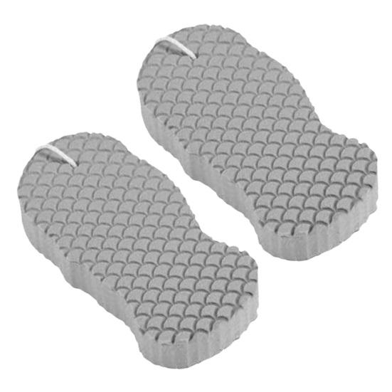 2Pcs Super Soft Exfoliating Bath Sponge Three-dimensional Bathing Sponge with Lanyard 3D Super Soft Exfoliating Body Scrubber