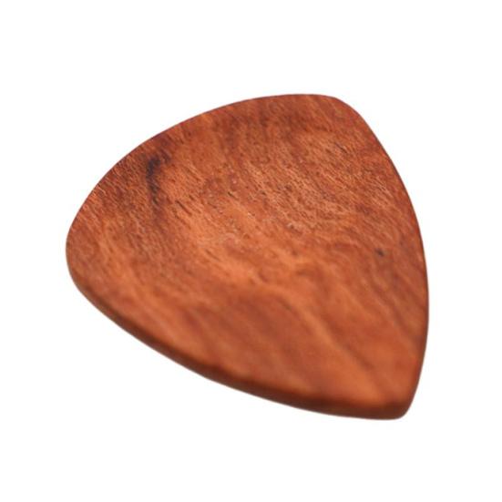 Wooden Guitar Pick Box Guitar Picks Portable Guitar Plectrum Holder Pick Organizer Case for Musicians Travel Daily Storage