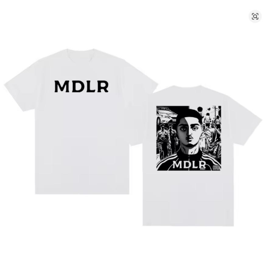 Rapper Morad Mdlr Tour Merch Short Sleeve T Shirt Unisex Unisex Harajuku Tops Vintage Aesthetic Graphics Tshirt Cotton Tees
