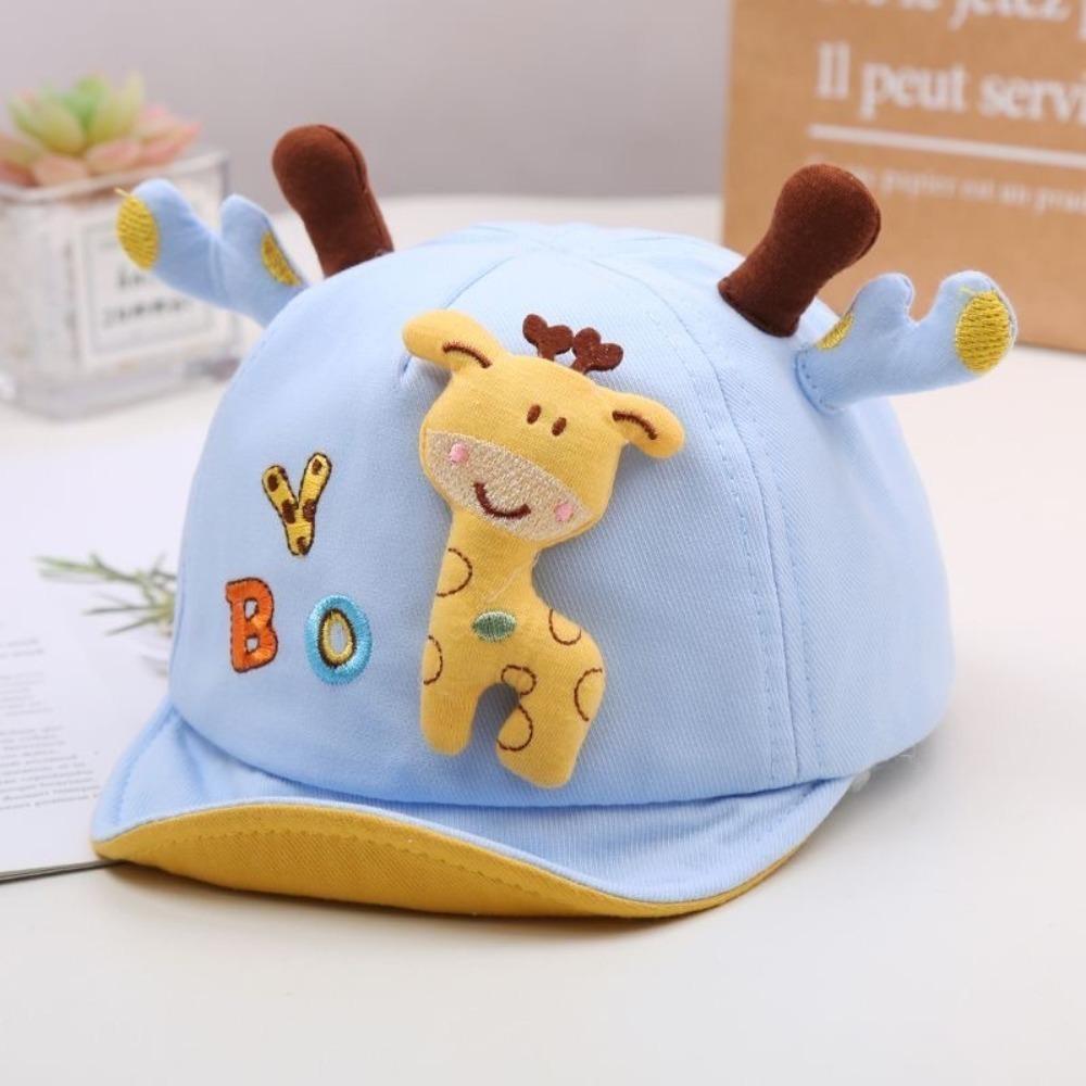Cartoon Animals Baby Bucket Hat Cotton Panama Cap Cute Kids Sun Hat Baby Boy/Girl