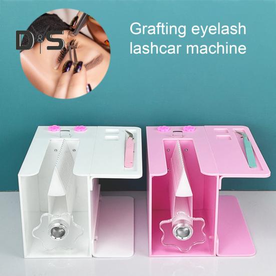 Acrylic Eyelash Root Splitter Manual Eyelash Fanning Machine Fan Maker Professional Women Eyelash Flowering Tools Lashes Extension Supplies