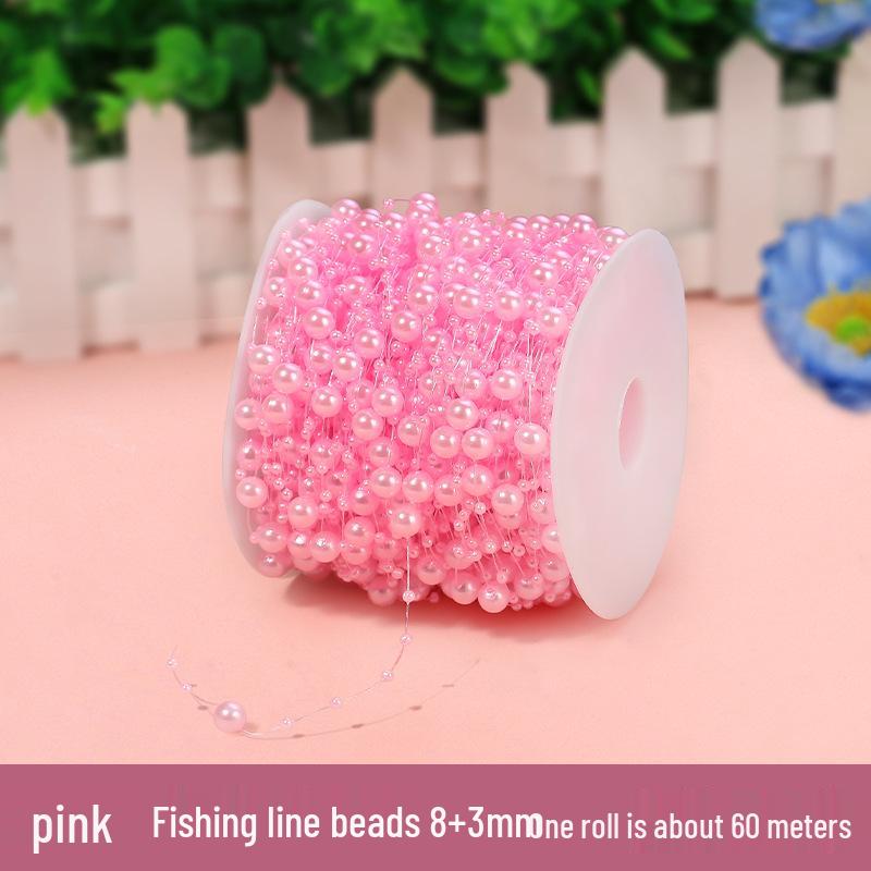Sky Star Fishing Line Beads & Accessories for DIY: Bouquet Veil Chain, Bow, Flower, Lantern