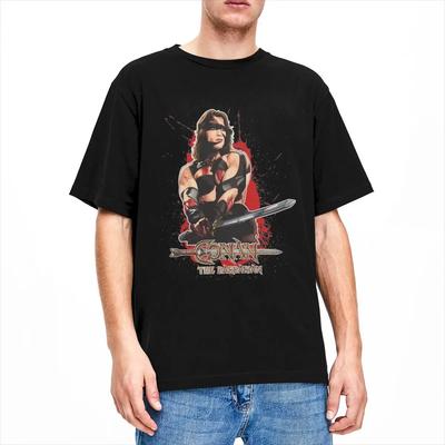 Футболка Conan The Barbarian для мужчин и женщин, повседневная, из хлопка, новое поступление одежды