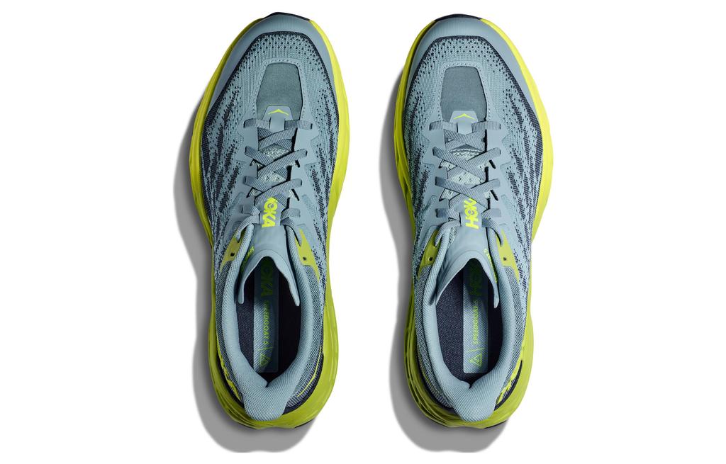 Men's Sneakers Hoka One One Speedgoat 5 Stone Blue Dark Citron Stone Blue/Dark Citron