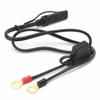 Universal Motorcycle Battery Charger Cable Quick Disconnect SAE Motorbike Connection Line Terminal