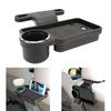 Car Rear Back Seat Tray Table Stand For DrinkFood Cup Phone Rack Holder Folding
