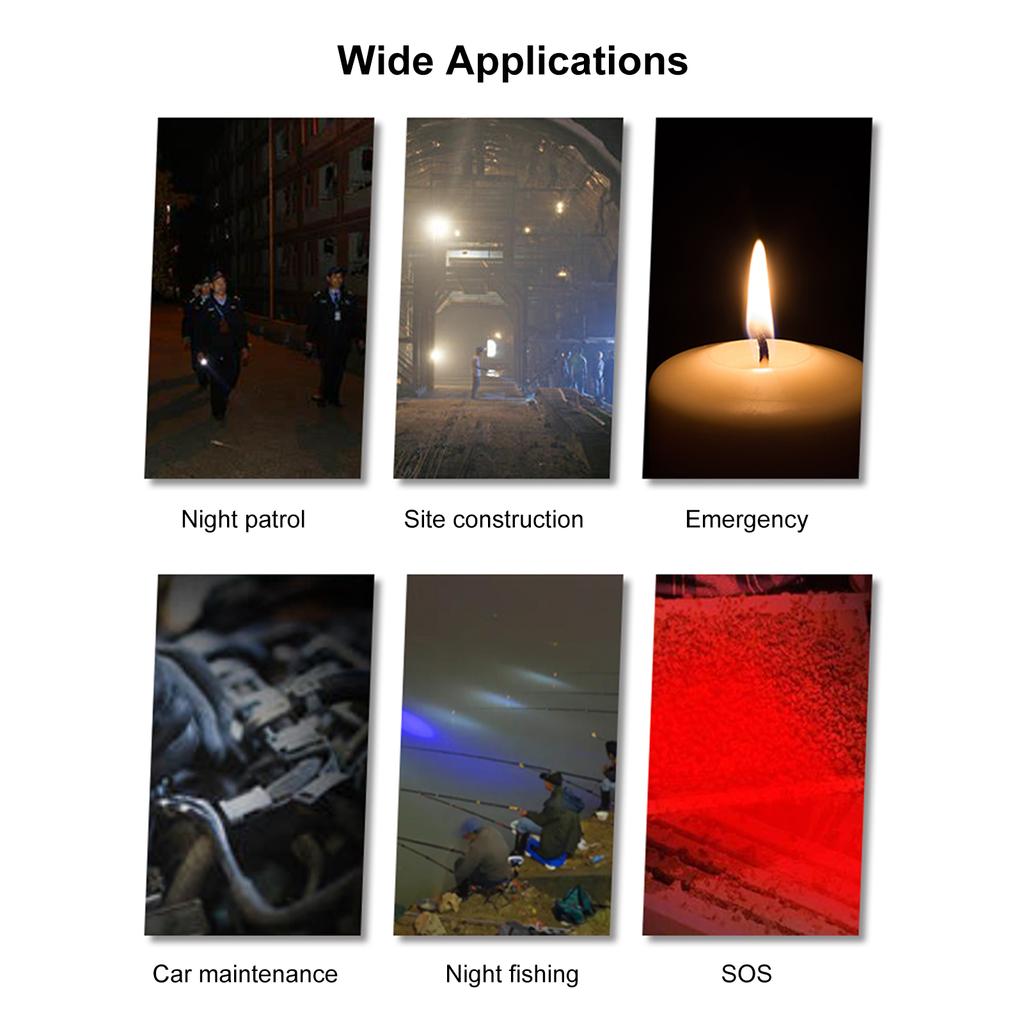 Multifunctional Solar Powered Rechargeable LEDs Searching Light Outdoor Camping Lamp Main Light &